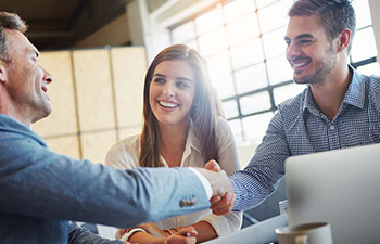 Group of professionals in a meeting
