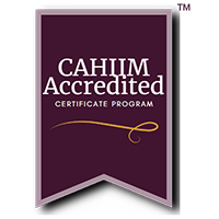 CAHIIM Accredited Program Certificate logo