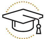 graduation cap icon
