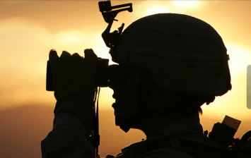 A military student