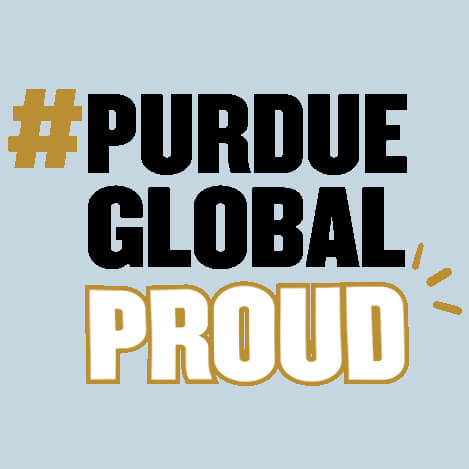 #PurdueGlobalProud Social Media