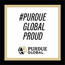 Purdue Global Graduation Write-On Sign