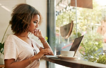 Women working on laptop